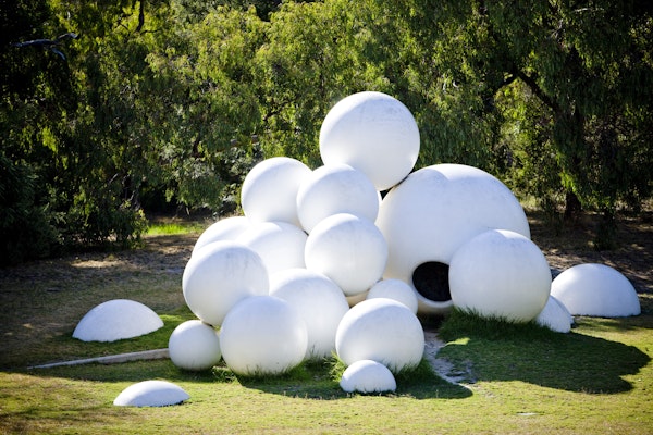 Peter Corlett, <em>Tarax play sculpture</em>, 1969. Photo Mark Chew. Peter Corlett, <em>Tarax play sculpture</em>, 1969. Photo Mark Chew.