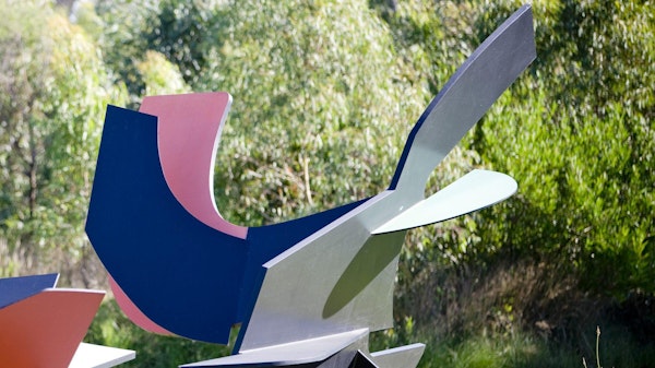 Inge King, <em>Island sculpture</em>, 1991, detail. Photo Mark Ashkanasy. Inge King, <em>Island sculpture</em>, 1991, detail. Photo Mark Ashkanasy.