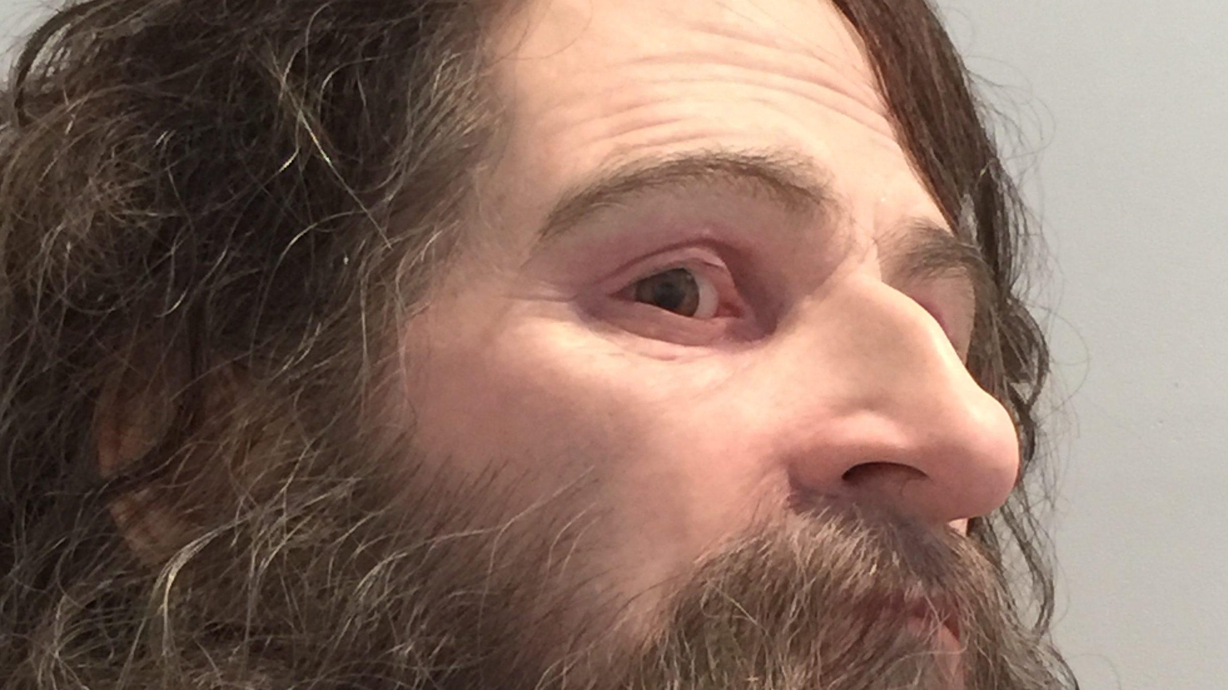 Ron Mueck, Wild man, 2005. Photo Mark Ashkanasy.