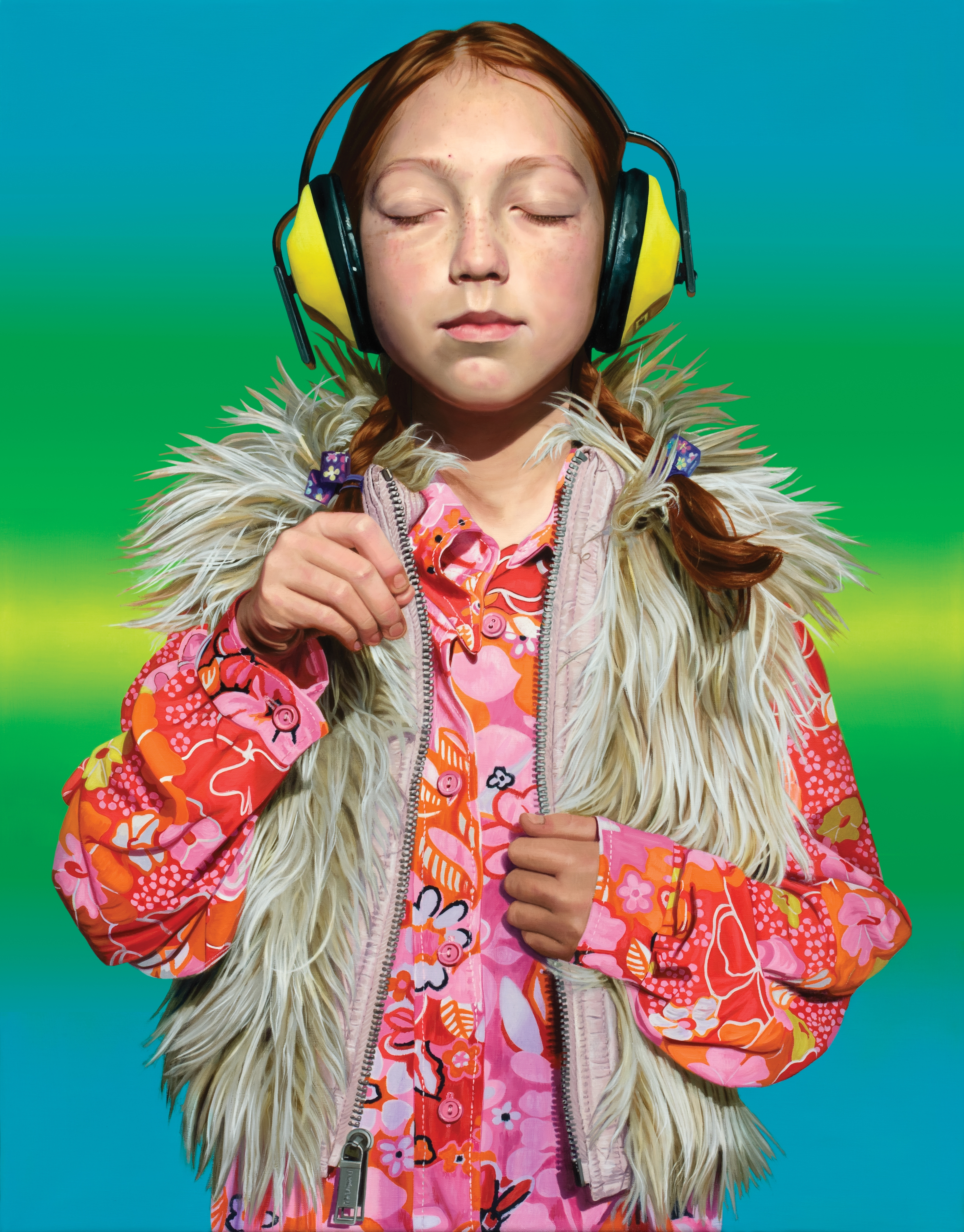 Jan Nelson.  Walking in Tall Grass, Lucy. 2010