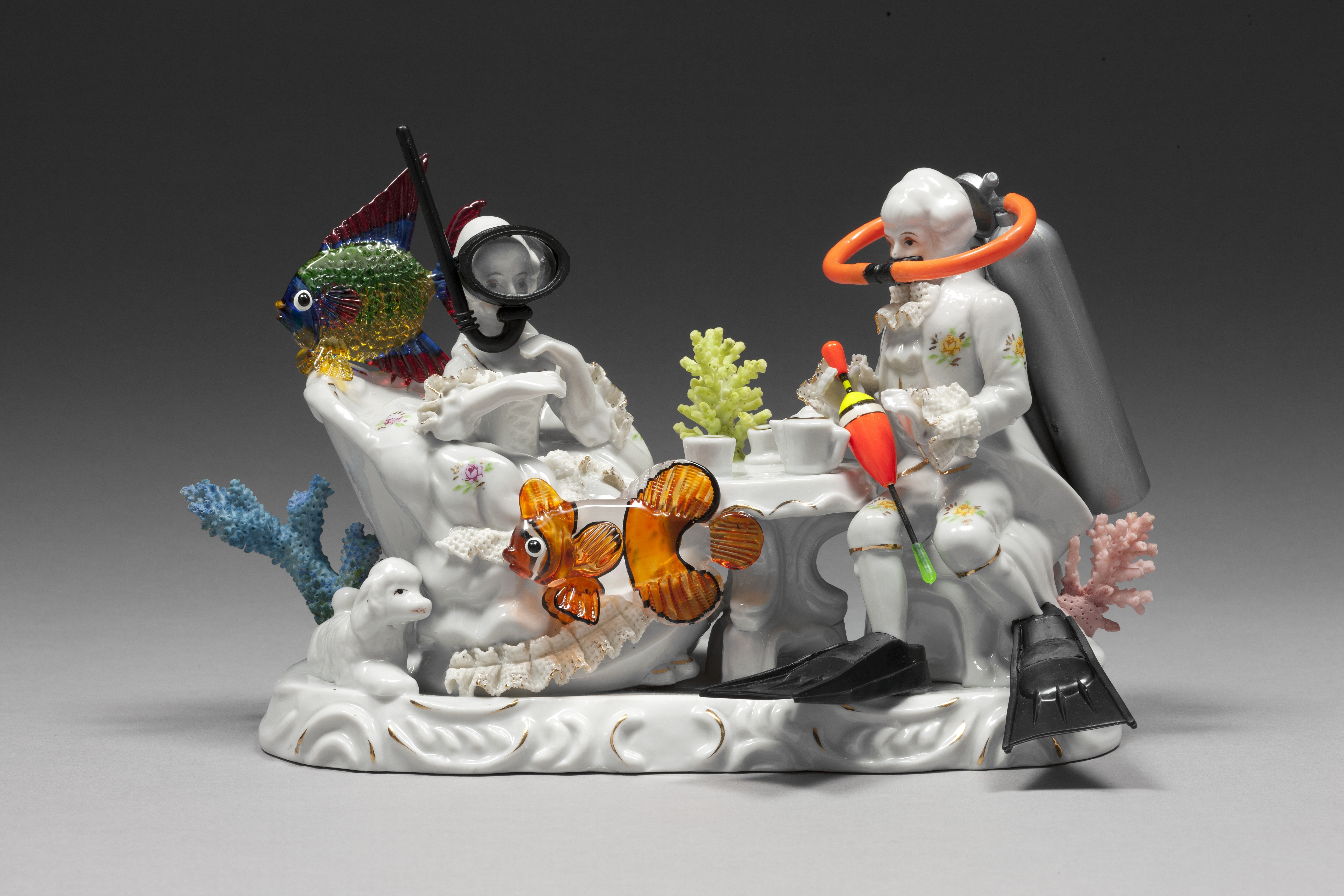 Penny Byrne. Tea for Two in Tuvalu, 2011.