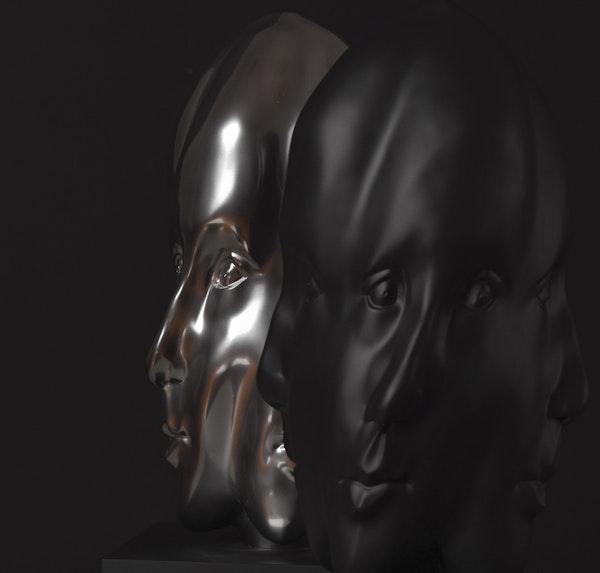 Sonia Payes. Woman in Silver Woman in Black, 2016. Sonia Payes. Woman in Silver Woman in Black, 2016.